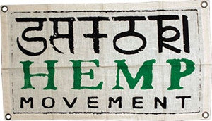 'Satori Hemp Movement' Hemp Flag