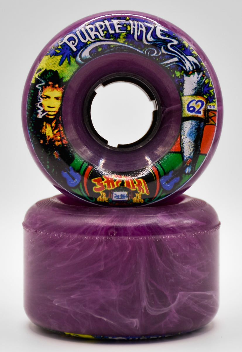 62mm Purple Haze Goo Balls Skate Wheels (78a) 62mm Purple Haze Goo Balls Skate Wheels (78a)