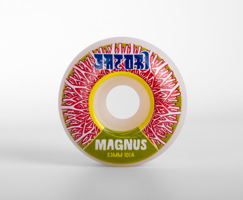 53mm Magnus Bordewick Pro Skate Wheels (101a Classic)