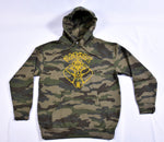 Golden Bigfoot Pullover Hoodie