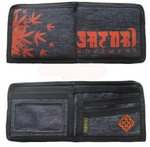 Hemp Leaves Bifold Hemp Wallet