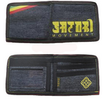 Ras Stripe Bifold Hemp Wallet