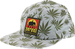 Emerald Flora Camper Hemp Snapback Hat