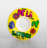 53mm Brian Delatorre De La Satori Pro Skate Wheels (101a Conical)