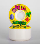 53mm Brian Delatorre De La Satori Pro Skate Wheels (101a Conical)
