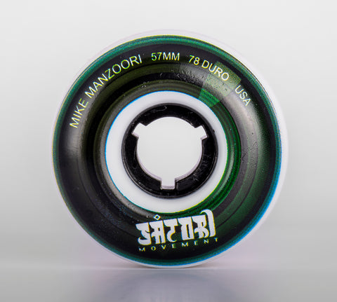 57mm Mike Manzoori Lens Cruiser Skate Wheels (78a)