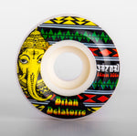 52mm Brian Delatorre Ganesh Pro Skate Wheels (101a Classic)