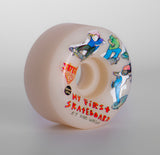 53mm Karl Watson's My First Skateboard The Book Skate Wheels (101a Conical)