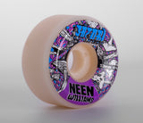 53mm Neen Williams Mushroom Pro Skate Wheels (101a Conical)