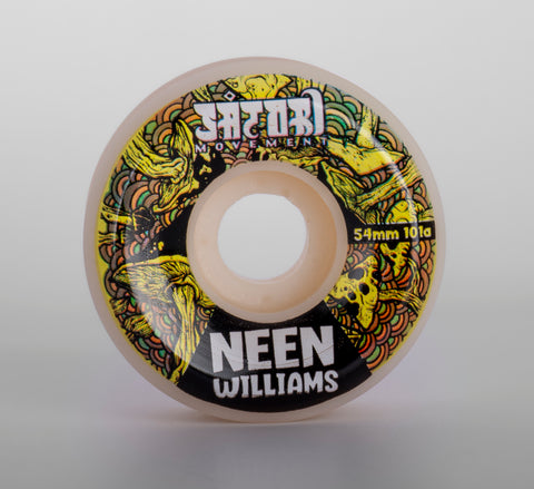 54mm Neen Williams Mushroom Skate Wheels (101a Conical)