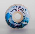 54mm Spencer Hamilton Canada Skate Wheels (101a Conical)