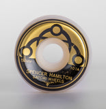 52mm Spencer Hamilton Premium Link Pro Skate Wheels (101a Conical)