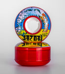 54mm Red Eye Cruiser Skate Wheels (78a)