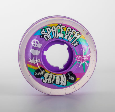 54mm Space Gem Cruiser Skate Wheels (78a)