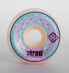 53.5mm Mandala Series Skate Wheels (101a Conical)