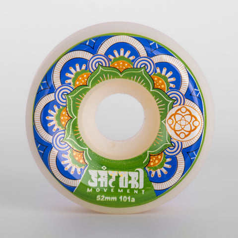 52mm Mandala Series Skate Wheels (101a Conical)