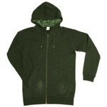 Zip Hemp Hoodie w/ Canna Lined Hood