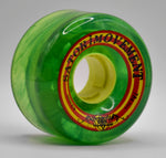 SW 62mm Rasta Cruiser Skate Wheels (78a)