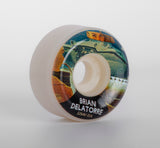 52mm Morgan Campbell Guest Artist Series - Brian Delatorre Pro Skate Wheel (101a Conical)