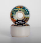 52mm Morgan Campbell Guest Artist Series - Brian Delatorre Pro Skate Wheel (101a Conical)