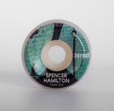 53mm Morgan Campbell Guest Artist Series - Spencer Hamilton Skate Wheels (101a Conical)