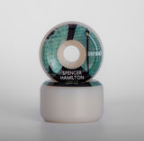 53mm Morgan Campbell Guest Artist Series - Spencer Hamilton Skate Wheels (101a Conical)