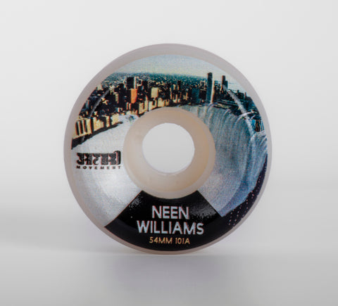 54mm Morgan Campbell Guest Artist Series - Neen Williams Skate Wheels (101a Conical)