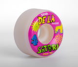 53mm Brian Delatorre De La Satori V2 Pro Skate Wheels (101a Conical)