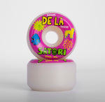 53mm Brian Delatorre De La Satori V2 Pro Skate Wheels (101a Conical)