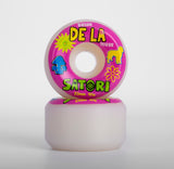 53mm Brian Delatorre De La Satori V2 Pro Skate Wheels (101a Conical)