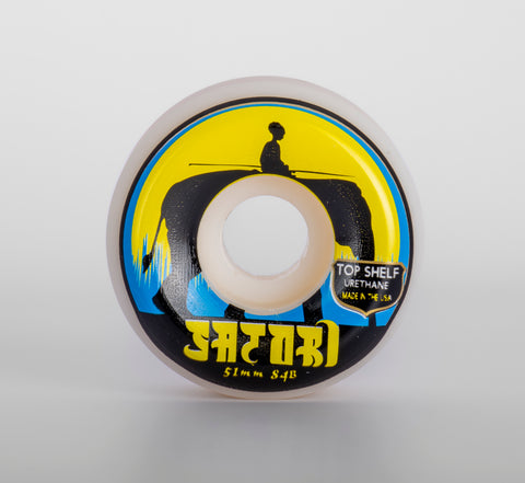 51mm Elephant Top Shelf Urethane Skate Wheels (84b Conical)