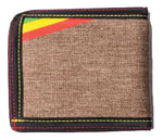 Ras Stripe Bifold Hemp Wallet