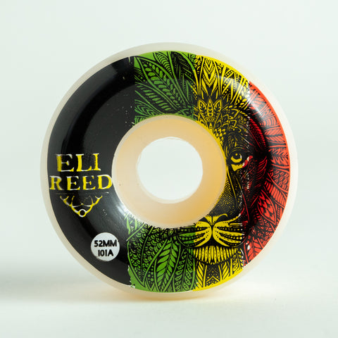 52mm Eli Reed Lion Stripe Pro Skate Wheel (101a Classic)