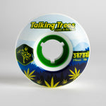 54mm Talking Trees Cruiser Skate Wheels - Made with Hemp Oil (78a)