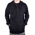 Zip Hemp Hoodie w/ Canna Lined Hood
